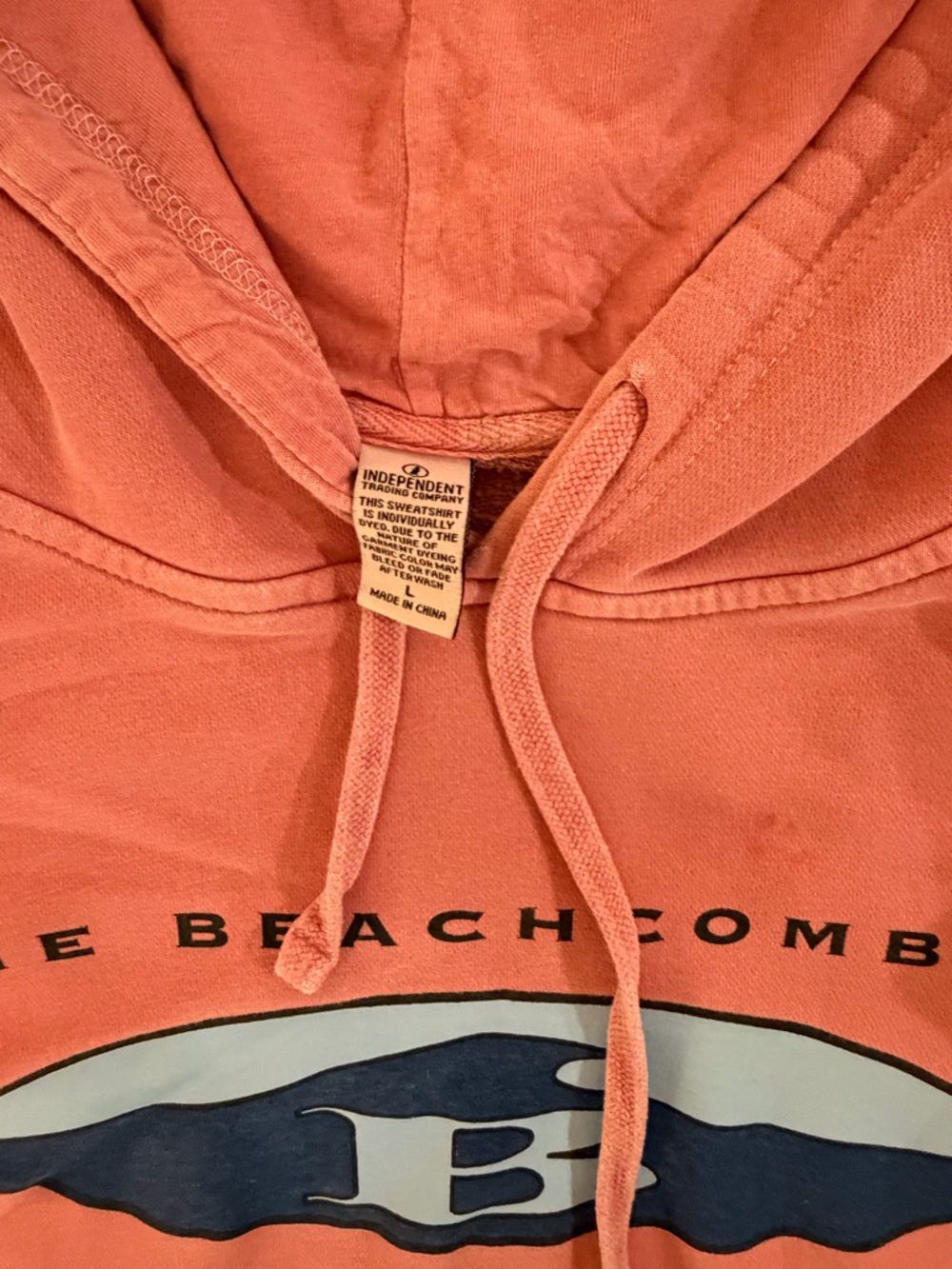 The Beachcomber Pink Graphic Hoodie - Picture 2 of 6